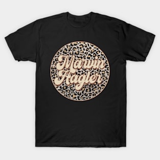 Classic Music Hagler Personalized Name Circle Birthday T-Shirt